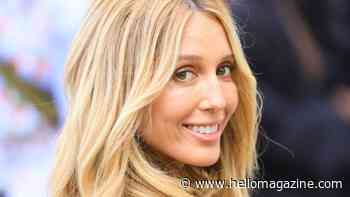 Princess Olympia of Greece is all legs in killer mini dress and longest blonde hair