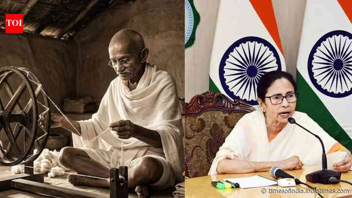 Gandhi Jayanti: Mamata says stronger India must be guided by Bapu’s ideals