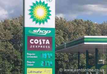 ‘Let’s go back to horse and cart’: Shock as diesel soars to £2.17 at Kent petrol station