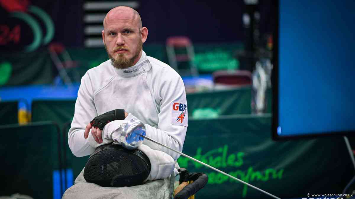 Newport para fencer James Burke relishing short trip to Cardiff for European Championships