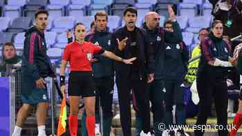 Quesada: UWCL protest was enough to get sent off
