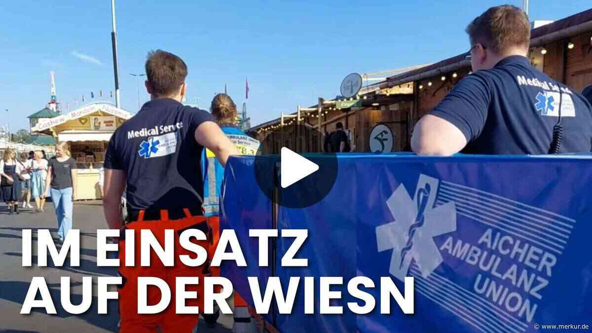 Wiesn-Sanitäter im Video: Aicher Ambulanz hält das Oktoberfest am Laufen