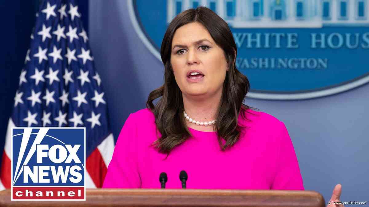 Sarah Sanders rips 'MANUFACTURED' backlash to anti-welfare ad