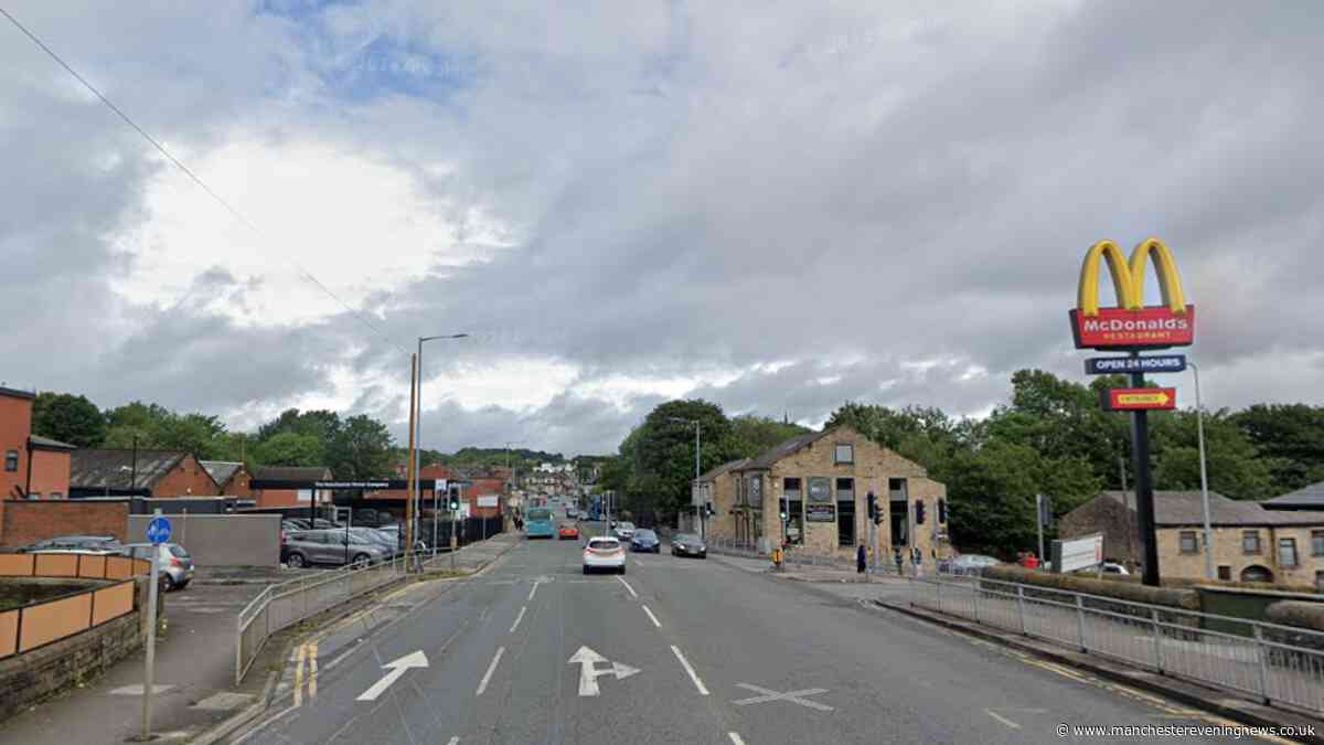 Bolton cordon LIVE as police car crashes into shop and homes evacuated