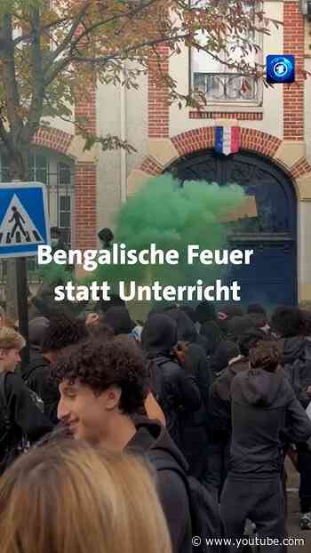 Weitere Proteste in Frankreich #Nachrichten #news #tagesschau #Frankreich #Proteste