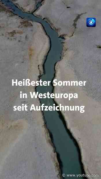 Heißester Sommer in Westeuropa seit Aufzeichnung #Nachrichten #news #tagesschau #Copernicus #Klima