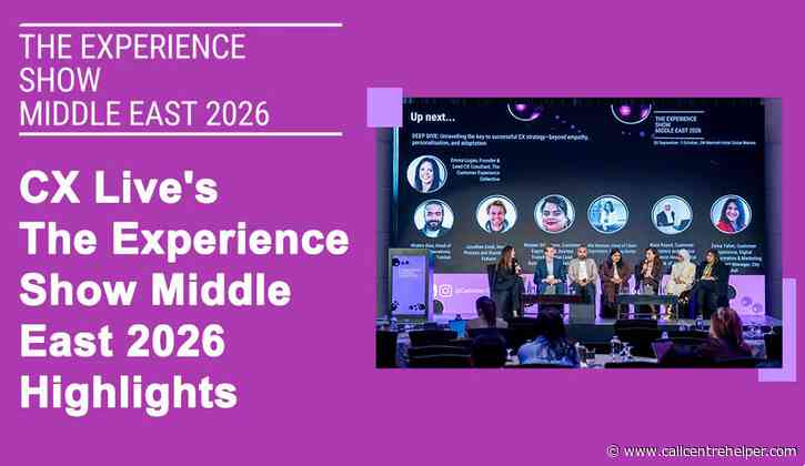 CX Live’s The Experience Show Middle East 2026 Highlights