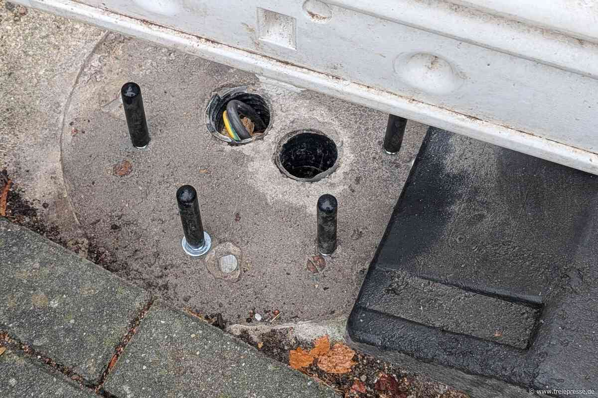 Wieder einer weg: Was mit dem Blitzer an der Anton-Günther-Straße in Freiberg los ist