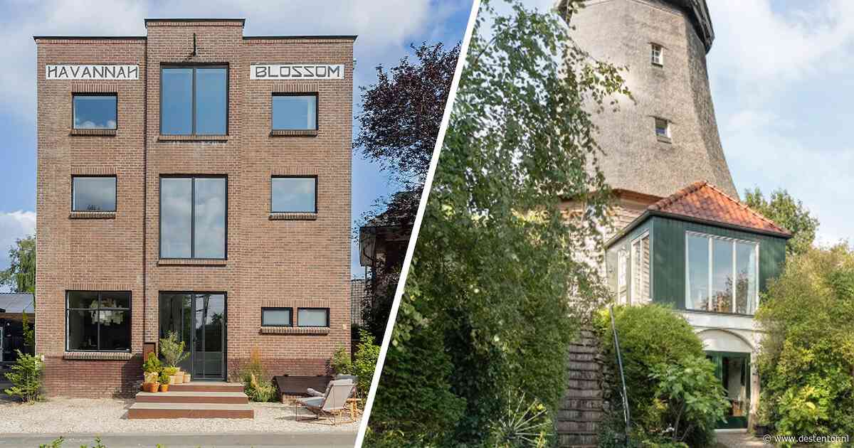 Omgetoverde molen, sigarenfabriek en klushuis aan het water: deze huizen openen vandaag hun deuren voor je