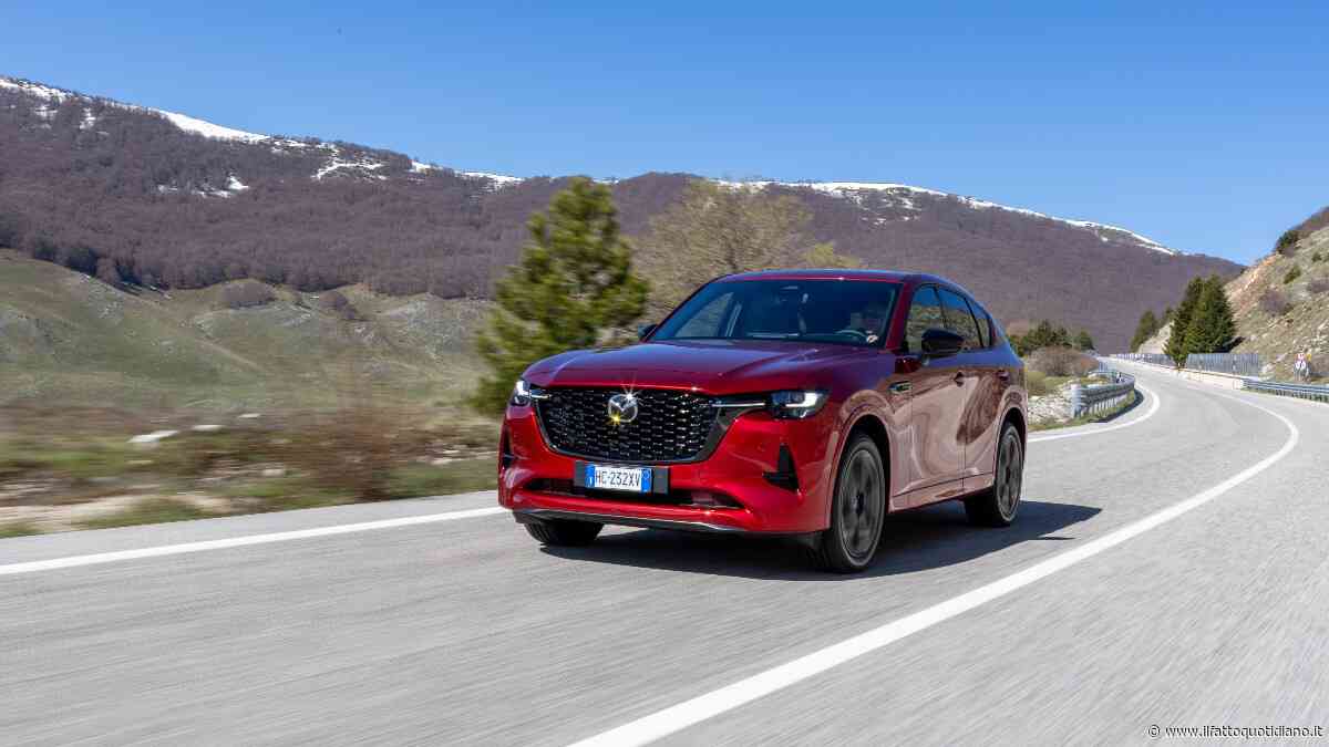 Mazda CX-60, il viaggio parte dalla pompa. 1.000 euro di buoni carburante in regalo