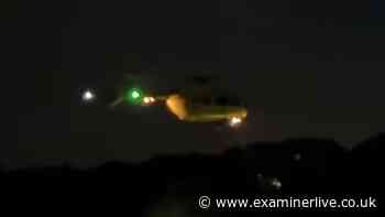 One person rushed to hospital as air ambulance lands in Sheffield park