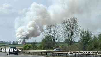 Fireworks company fined after blaze shut motorway