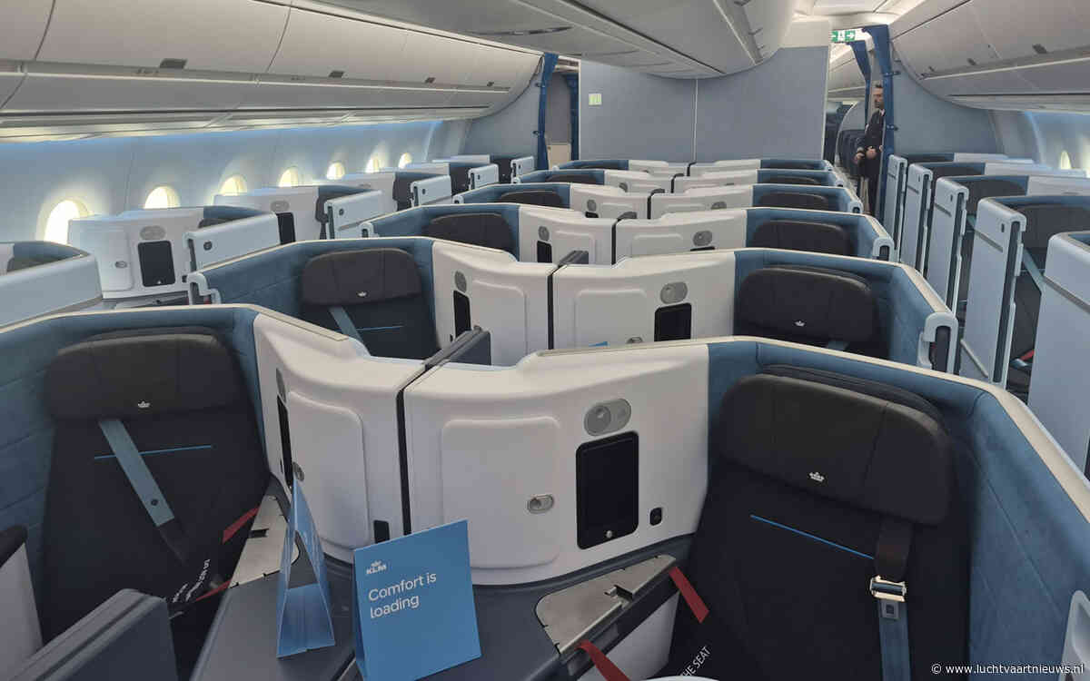 Tijdelijk rondvliegen met lege Business-stoelen in A350 dure grap voor KLM