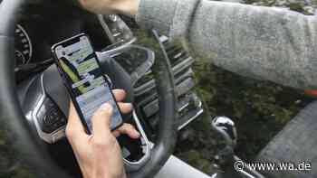 Finger weg vom Smartphone – Kontrollwoche gegen Ablenkung am Steuer