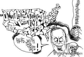 CARTOON: I won’t leave a broken country