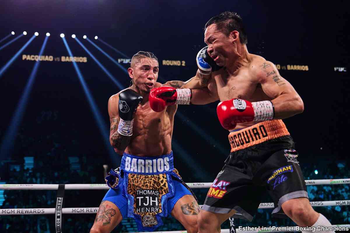 Eddie Hearn Offers Four Opponents for Manny Pacquiao