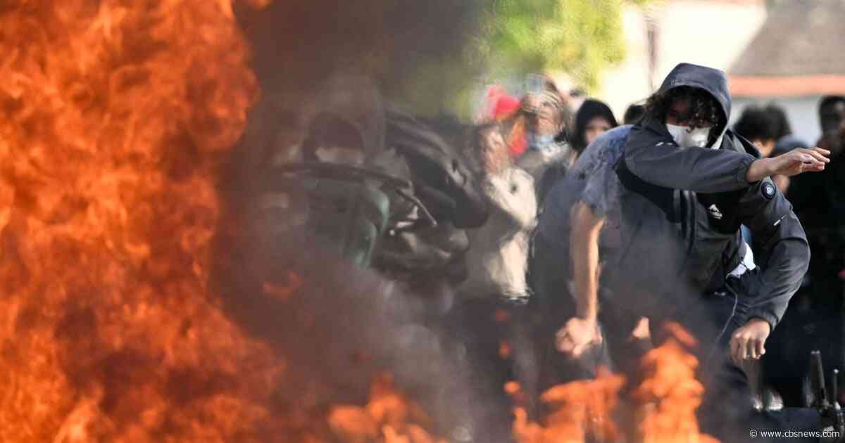 Hundreds of schools closed as fiery French student protests spread