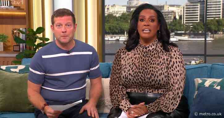 Alison Hammond rushed off This Morning during live show after falling ill