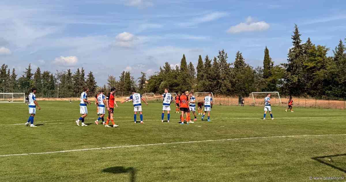 PEC Zwolle wint in besloten oefenduel van Dundee United, talentvolle aanvaller maakt winnende