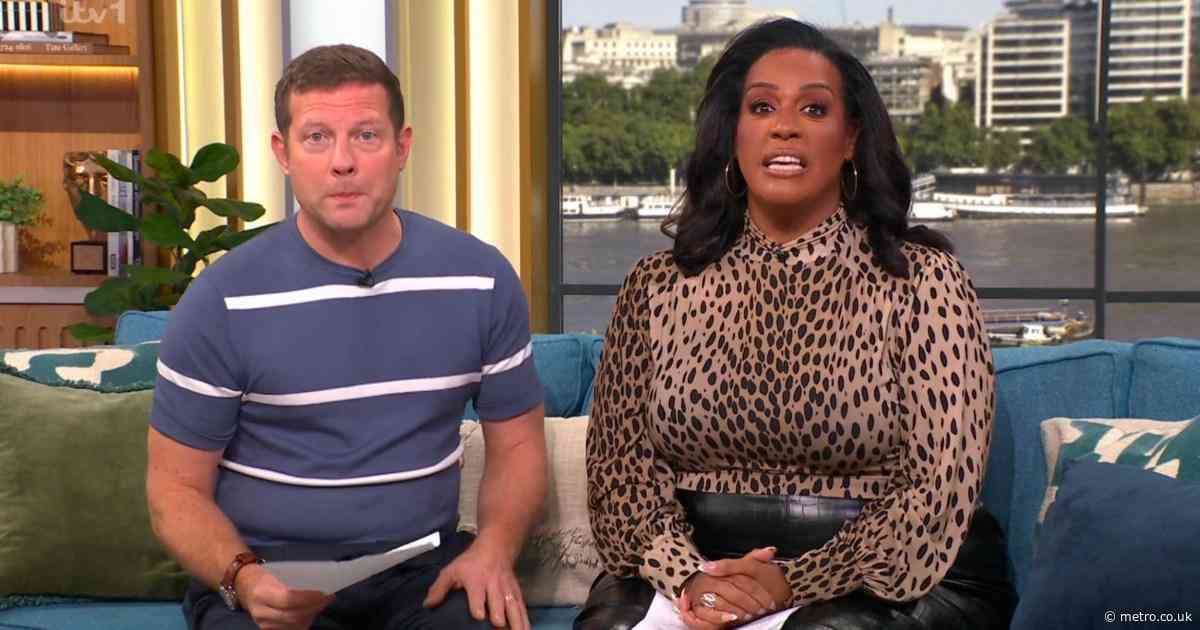 Alison Hammond rushed off This Morning during live show after falling ill