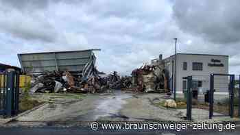 Großbrand in Helmstedt: Am Tag danach wird das ganze Ausmaß deutlich