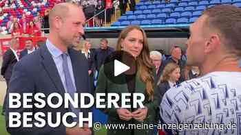 Prinz William und Prinzessin Kate überraschen Rugby-Legende bei Benefizlauf