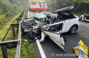 POL-LIP: Schlangen-Kohlstädt. Lange Sperrung der B1 nach schwerem Verkehrsunfall.