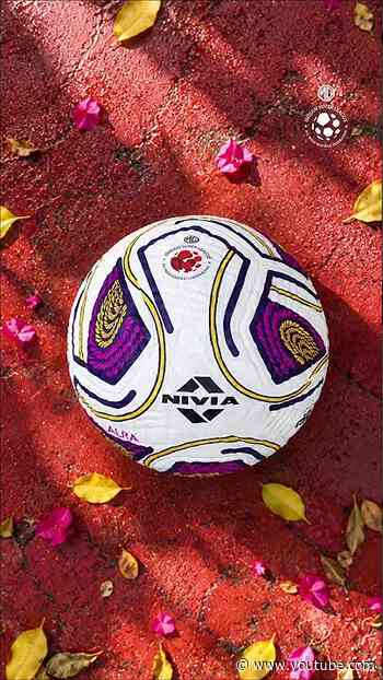 Made for moments you will never forget. 🔥 The Official Match Ball for #MGISL13. The NIVIA Aura. 💫️