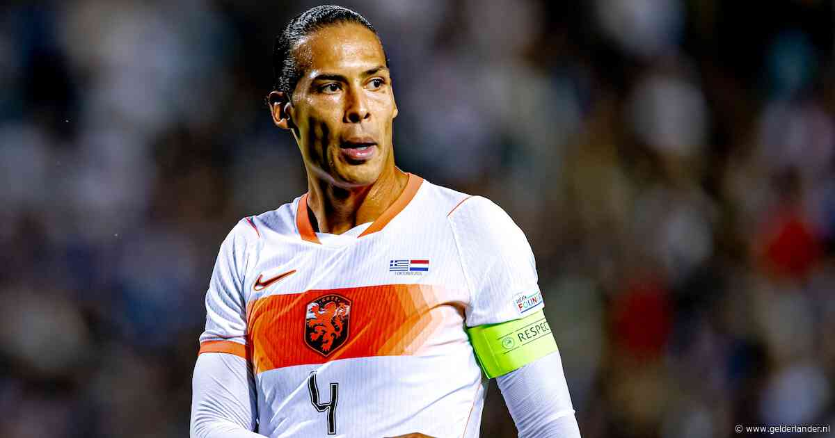 Vrouw en kinderen vliegen speciaal over voor 100ste interland van Virgil van Dijk: ‘En mijn moeder is er ook, prachtig’