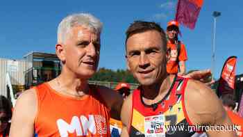 'I ran with MND charity legend Sir Kevin Sinfield and saw the joy he's bringing those who need it most'