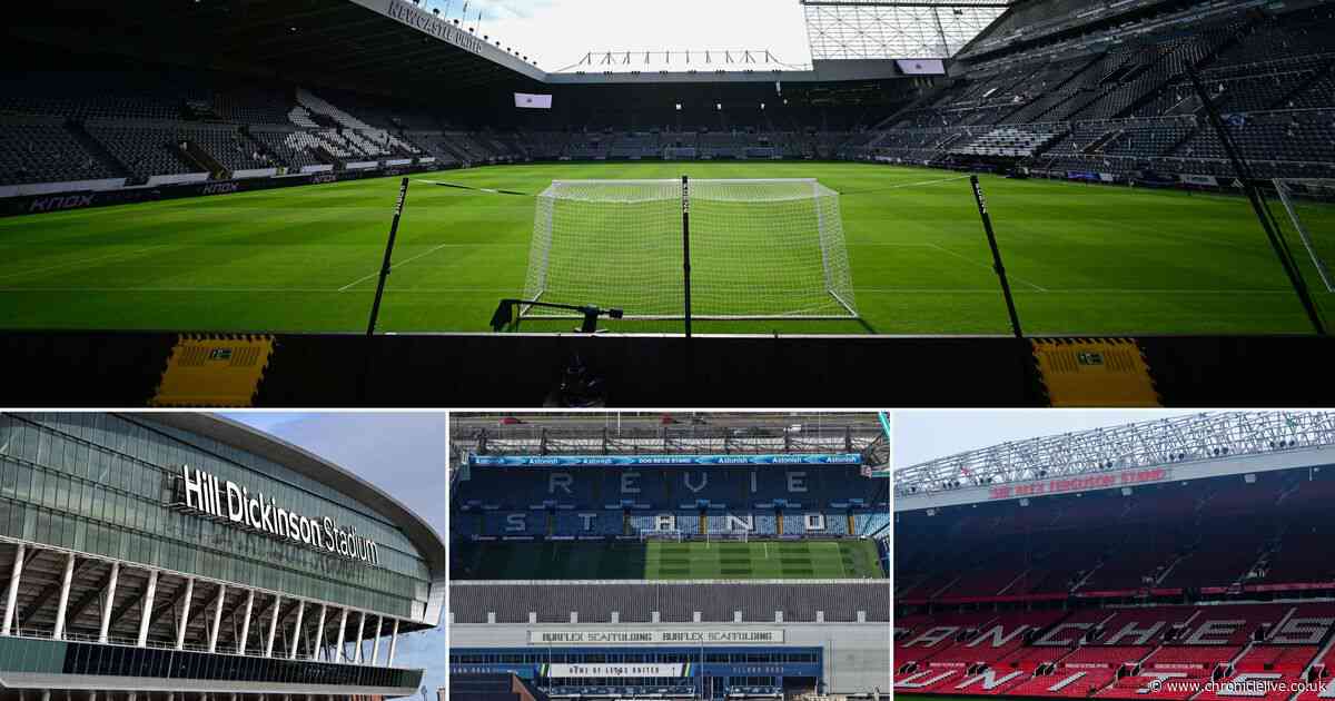 Where St James' Park ranks in Premier League capacity race with rivals plans under way