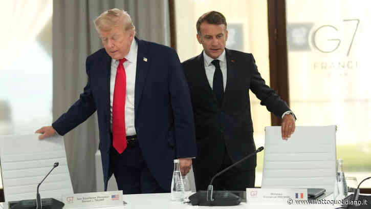 Scontro Usa-Ue sul diesel, Macron convoca vertice d’emergenza del G7. Trump: “Europa rilascerà un’ingente quantità di gasolio”