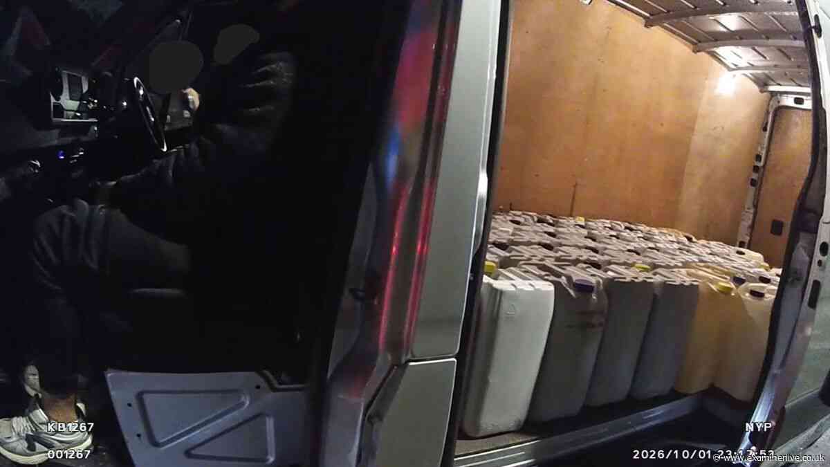 Fuel containers found in van near Catterick Garrison - police statement in full
