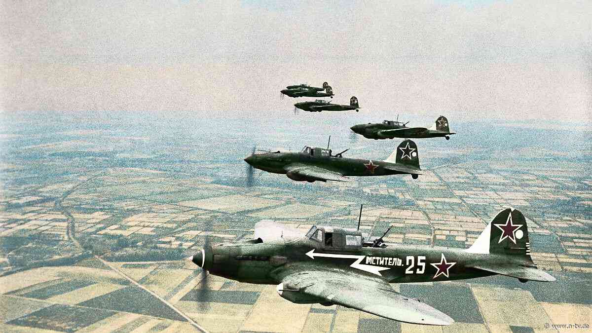 Stalins "fliegender Panzer": An der Panzerung der Il-2 verpufften deutsche MG-Garben