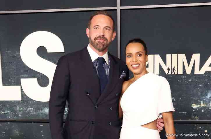 Kerry Washington showing up the boys