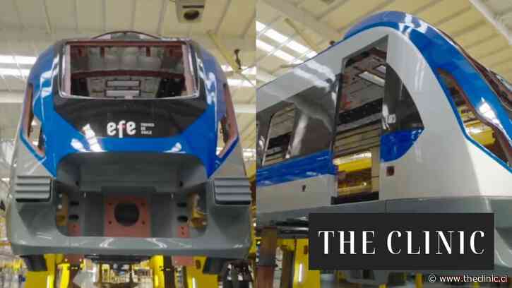 Con velocidad máxima de 140 km/h y capacidad de hasta 800 pasajeros: así avanza la fabricación de los nuevos trenes para Melipilla y Batuco