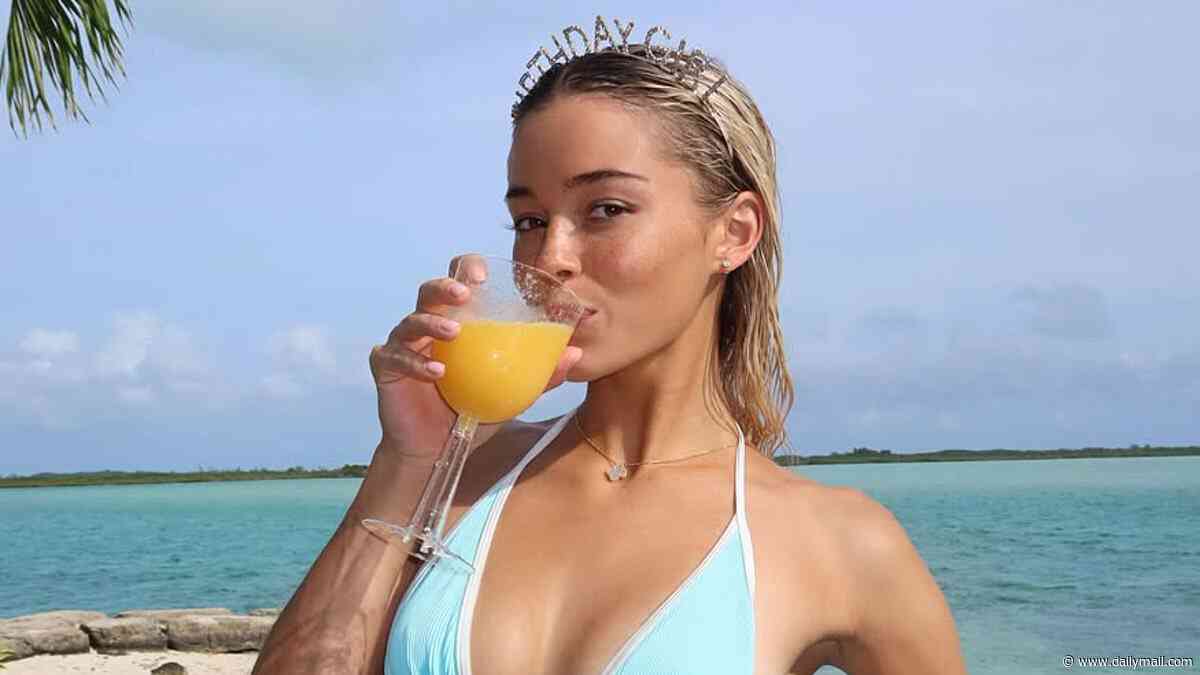 Bikini-clad Livvy Dunne celebrates 24th birthday with steamy photos with shirtless MLB boyfriend Paul Skenes