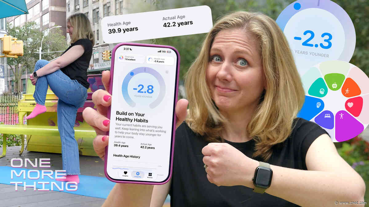 Apple’s Health Age Test Doesn’t Hold Back (Oof)