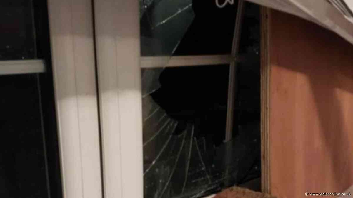Bricks thrown at pensioners' house and tyres slashed in Port Talbot