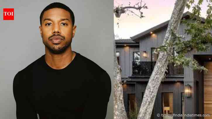In 2019, Michael B. Jordan bought this $5.8 million LA home with a pool and private outdoor spaces