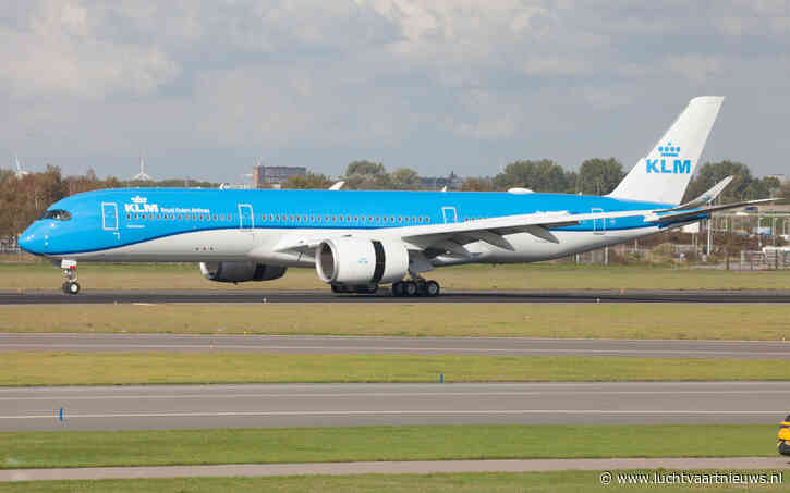 KLM onthaalt eerste Airbus A350 op Schiphol: begin van een nieuw hoofdstuk