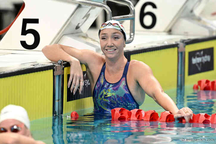 Lani Pallister Sets Allcomers Record With 8:01.66 in 800 Freestyle