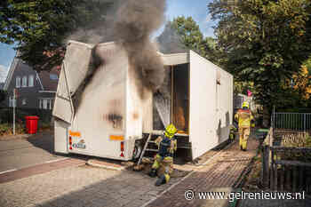 Kermisattractie Kamelenrace verwoest door brand