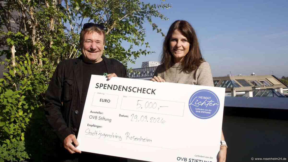 Hilfe für junge Erwachsene: OVB-Stiftung spendet 5000 Euro an Schuldnerberatung