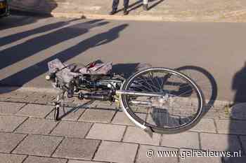 Fietser ernstig gewond bij botsing met auto, traumahelikopter opgeroepen