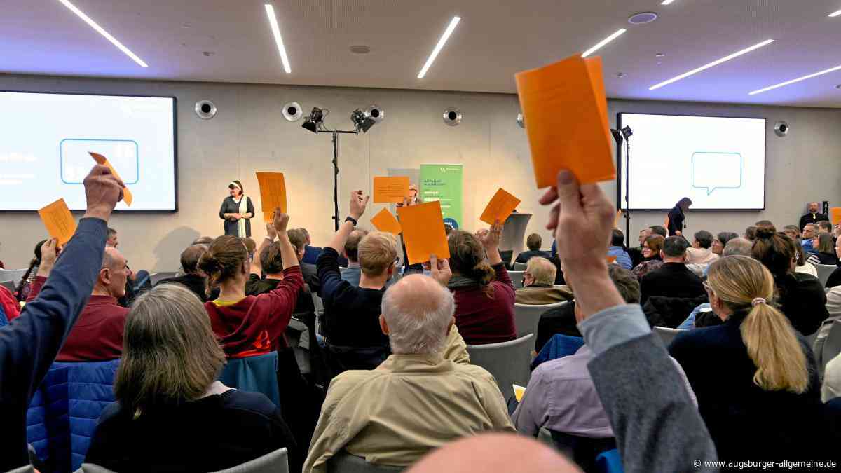 Bürgerversammlung im Augsburger Rathaus: So können die Bürger mitreden