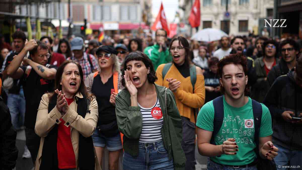 Bruchlandung bei der Wohnungspolitik: Nach einer Niederlage von Regierungschef Sánchez steht Spanien wohl vor Neuwahlen