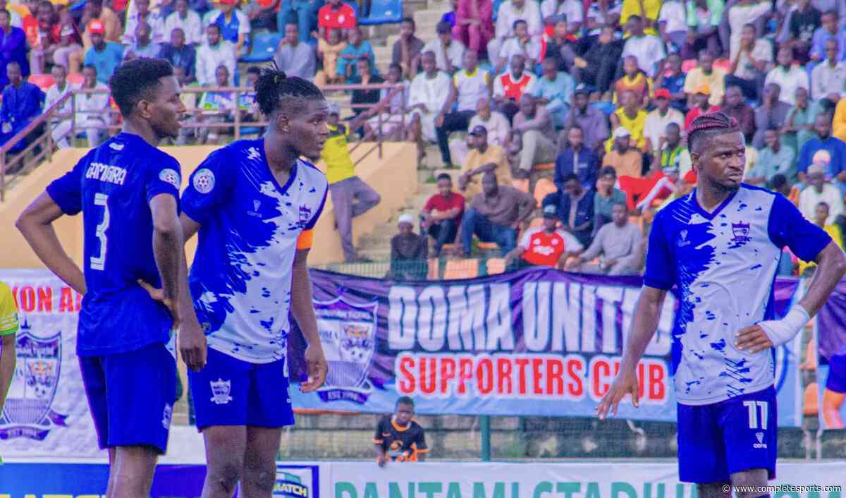 Doma United Seek Return To Winning Ways In Home Clash With Warri Wolves