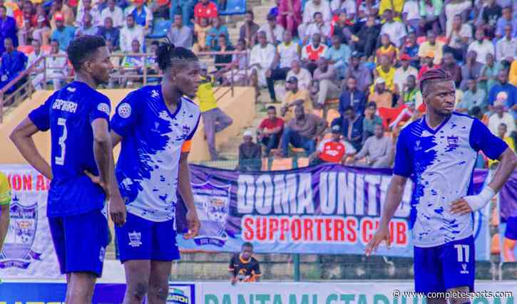 Doma United Seek Return To Winning Ways In Home Clash With Warri Wolves