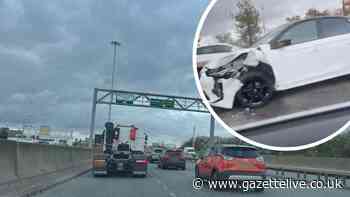 Severe delays on A66 as lanes blocked following crash in Middlesbrough